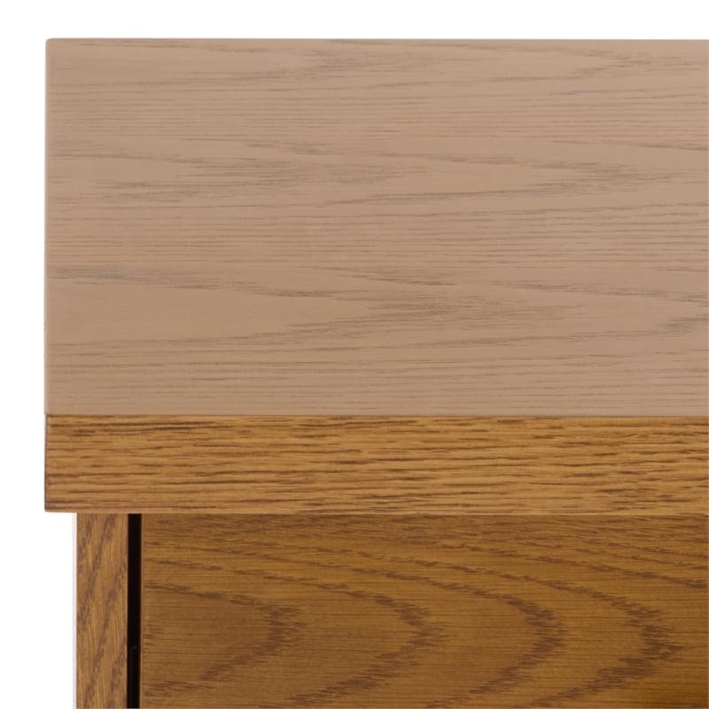 Southern Enterprises Himanshu Wood Nightstand in Oak