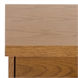 Southern Enterprises Himanshu Wood Nightstand in Oak