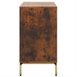 Southern Enterprises Dayforth Anywhere Wood and Iron Cabinet in Espresso