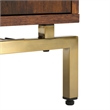 Southern Enterprises Dayforth Anywhere Wood and Iron Cabinet in Espresso