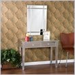 SEI Furniture Mirage Mirrored 2-Drawer Console Table