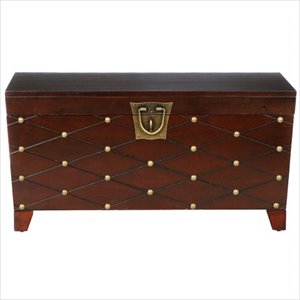 holly & martin caldwell trunk cocktail table in espresso