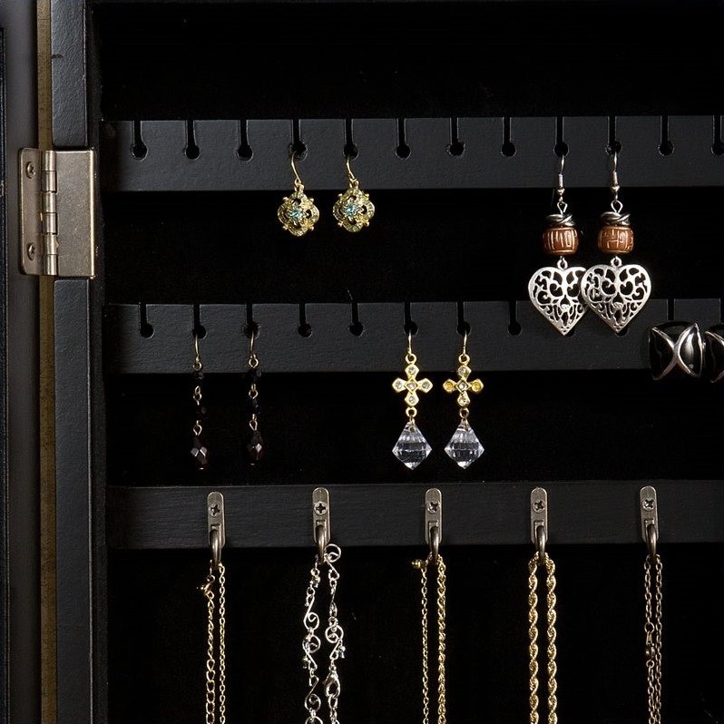 The Ultimate Space-Saving Solution: Wall Mount Jewelry Armoire