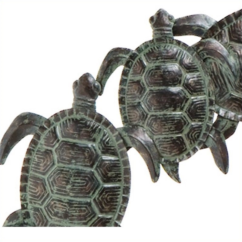 Southern Enterprises Sea Turtle Wall Art In Hand Painted Green Hues Southern Enterprises Sea Turtle Wall Art In Hand Painted Green Hues