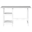 Southern Enterprises Gavin Desk in White - HO9146