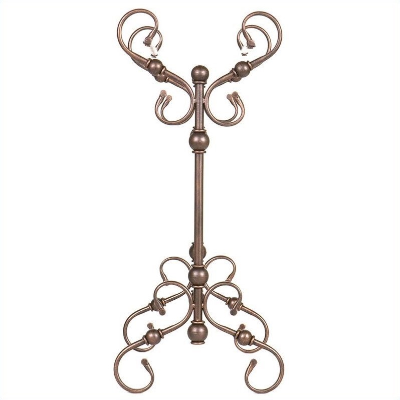 SEI Furniture Carlisle Blanket Rack in Antique Bronze Cymax Business