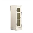 SEI Furniture Ponoma Convertible Media Electric Fireplace Ivory
