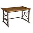 SEI Furniture Knightley Tilt-Top Drafting Table in Oak