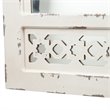 SEI Furniture Wall Mount Jewelry Armoire in Antique White