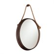 SEI Furniture Melissa Decorative Mirror in Rich Rust