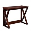SEI Furniture Derby Flip-Top Counter Dining Table in Espresso