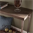 SEI Furniture Nolan Console Table in Weathered Burnt Oak