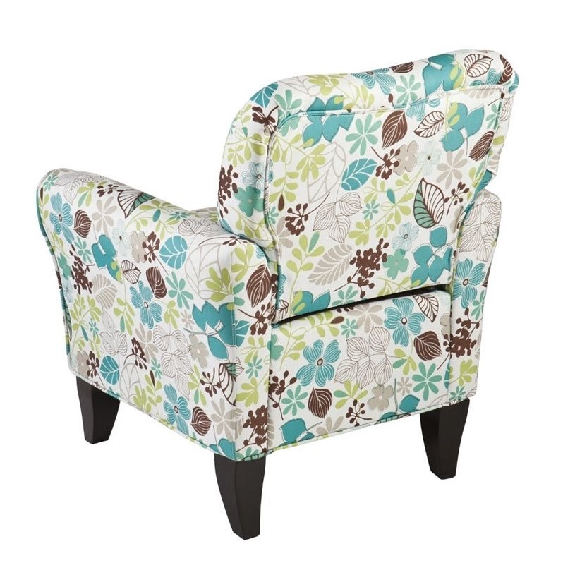 Southern Enterprises Madigan Accent Arm Chair In Floral Print Up9308