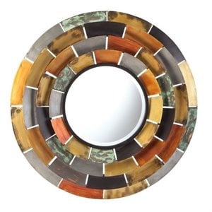 SEI Furniture Baroda Round Decorative Mirror