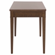 Southern Enterprises Amila Wood 1 Drawer Desk in Brown
