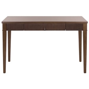 Southern Enterprises Amila Wood 1 Drawer Desk in Brown