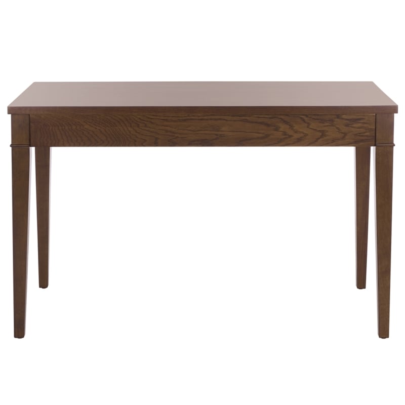 Southern Enterprises Amila Wood 1 Drawer Desk in Brown