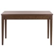 Southern Enterprises Amila Wood 1 Drawer Desk in Brown