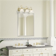 Livex Lighting Belmont 3 Bath Light in Polished Brass and Chrome