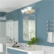 Livex Lighting Belmont 3 Bath Light in Multi-Color Chrome and Polished Brass