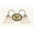 Livex Lighting Edgemont 2 Bath Light in Antique Brass