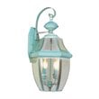 Livex Lighting Monterey 2 Light Outdoor Wall Lantern in Verdigris