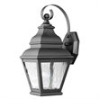 Livex Lighting Exeter Outdoor Wall Lantern in Black