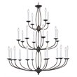 Livex Lighting 24 Light Chandelier in Bronze