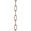 Livex Lighting Accessories Vintage Gold Leaf 3' Standard Decorative Chain