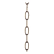Livex Lighting Accessories Vintage Gold Leaf 3' Standard Decorative Chain