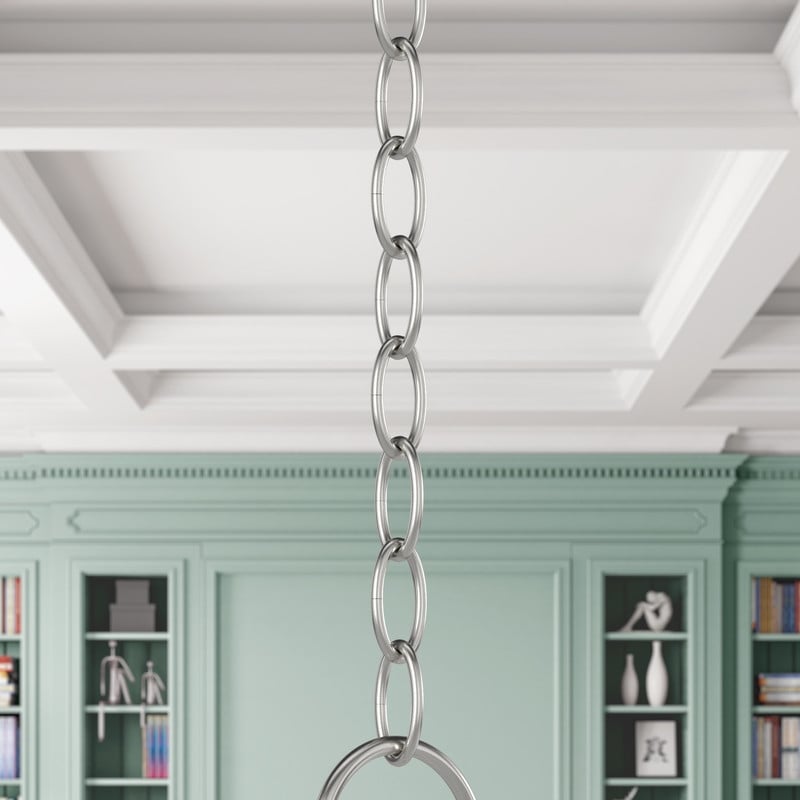 Livex Lighting Accessories Brushed Nickel 3' Standard Decorative Chain