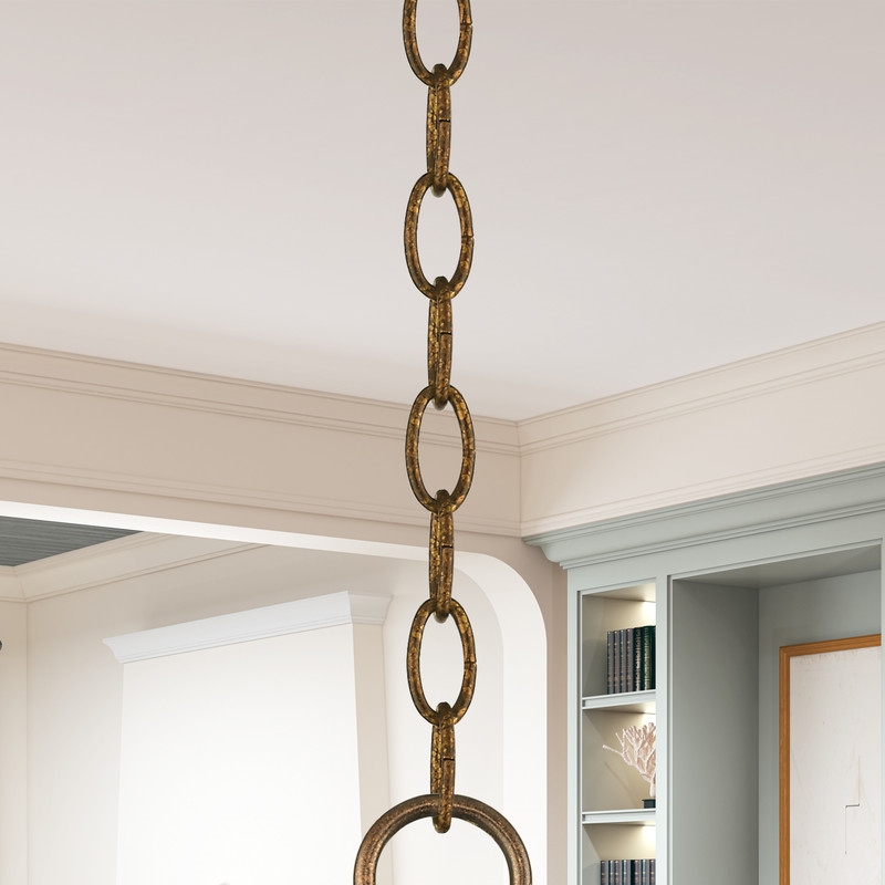 Livex Lighting Accessories Palaciall Bronze 3' Heavy Duty Decorative Chain