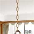 Livex Lighting Accessories Vintage Gold Leaf 3' Heavy Duty Decorative Chain