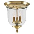 Livex Lighting Legacy Ceiling Mount in Antique Brass