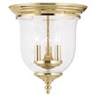 Livex Lighting Legacy Ceiling Mount in Polished Brass Gold