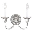 Livex Lighting Cranford Wall Sconce in Polished Nickel