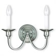 Livex Lighting Cranford Wall Sconce in Brushed Nickel