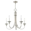 Livex Lighting Cranford Chandelier in Brushed Nickel