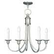 Livex Lighting Cranford Chandelier in Brushed Nickel