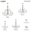 Livex Lighting Cranford Chandelier in Brushed Nickel