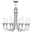Livex Lighting Cranford Chandelier in Brushed Nickel