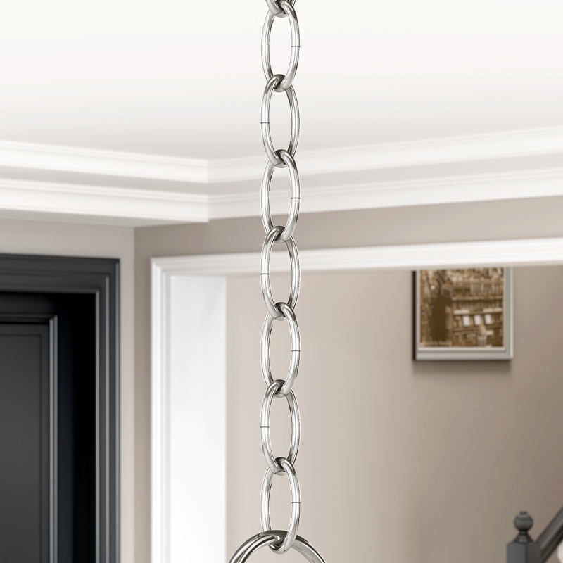 Livex Lighting Accessories Polished Nickel 3' Heavy Duty Decorative Chain