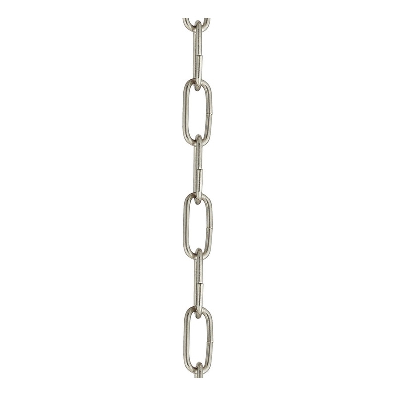 Livex Lighting Accessories Polished Nickel 3' Heavy Duty Decorative Chain