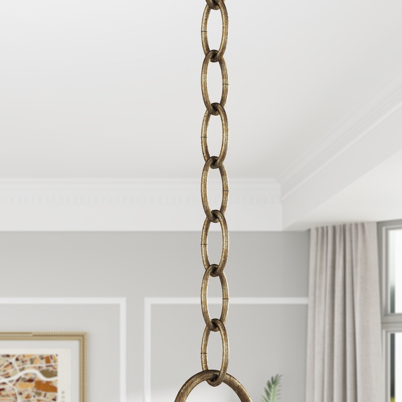 Livex Lighting Accessories Antique Silver Leaf 3' Heavy Duty Decorative Chain