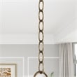 Livex Lighting Accessories Antique Silver Leaf 3' Heavy Duty Decorative Chain