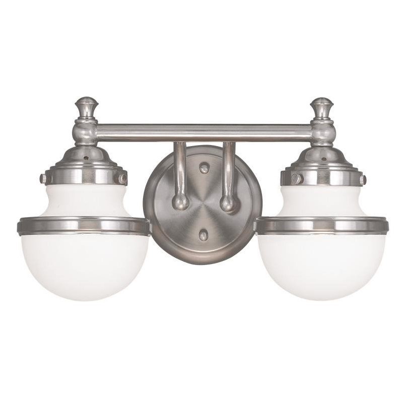 Livex Lighting Oldwick Bath Light in Brushed Nickel
