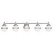 Livex Lighting Oldwick Bath Light in Brushed Nickel