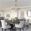 Livex Lighting Chesterfield Chandelier in Antique Gold Leaf