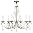 Livex Lighting Pennington Chandelier in Antique Brass