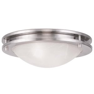 Livex Lighting Ariel Ceiling Mount in Brushed Nickel